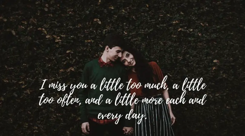 145+ Funny I Miss You Quotes For Him & Her - Ponwell